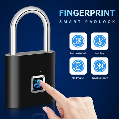 Fingerprint Lock Smart Padlock