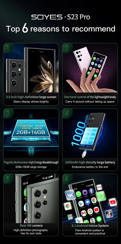 Mini Smartphones Android