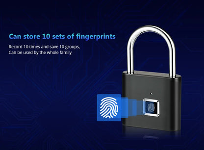 Fingerprint Lock Smart Padlock