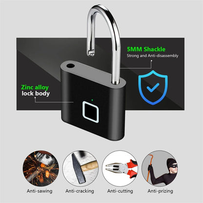 Fingerprint Lock Smart Padlock