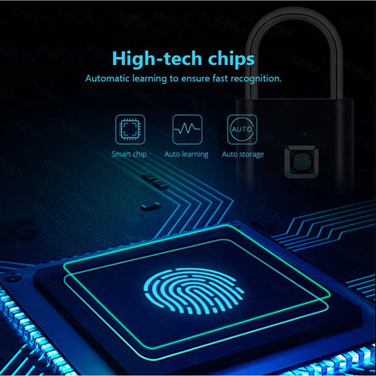 Fingerprint Lock Smart Padlock